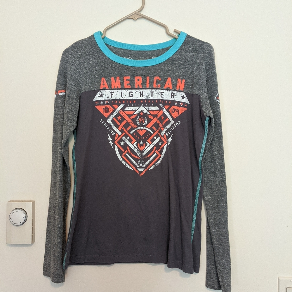 American Fighter Long Sleeve Small
